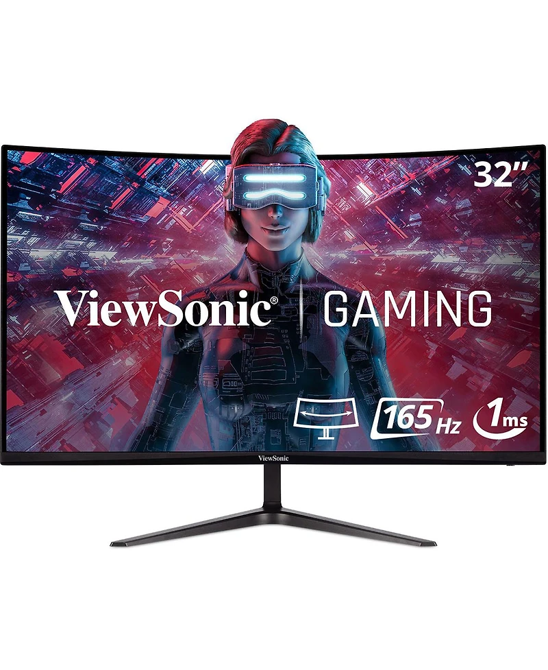 ViewSonic VX3218-pc-mhd 32" Mva Full Hd 165Hz Curved Gaming Monitor