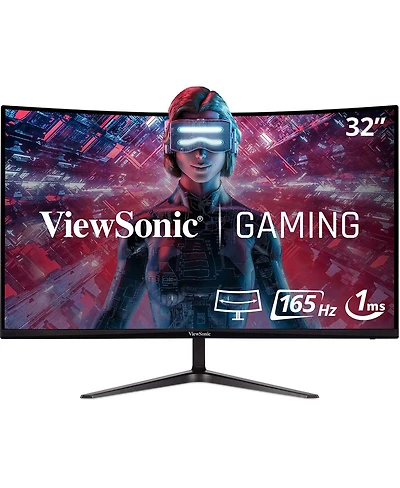 ViewSonic VX3218-pc-mhd 32" Mva Full Hd 165Hz Curved Gaming Monitor