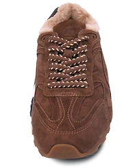 Ash Women's Kasar Fur Lace-Up Sneakers