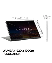 ViewSonic VG1656N 16" Ips Wuxga 60Hz Wireless Portable Usb-c Computer Monitor
