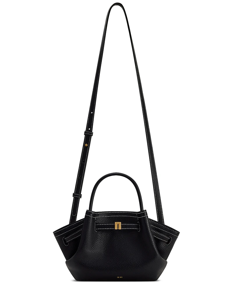 Jw Pei Hana Small Litchi-Pattern Tote Handbag