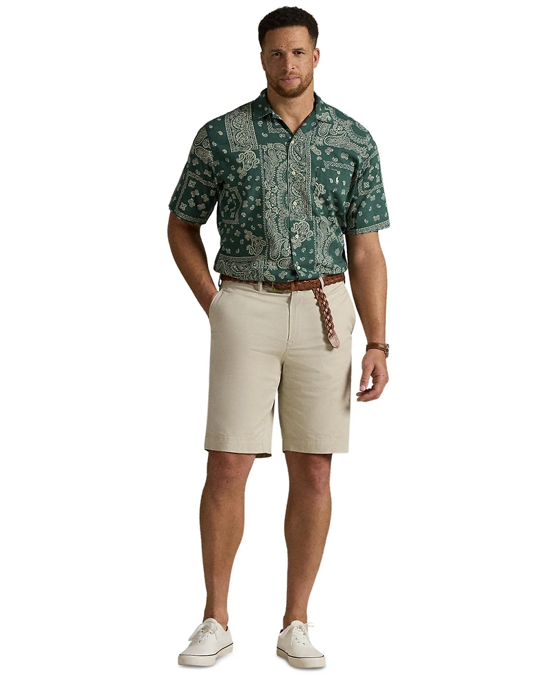 Polo Ralph Lauren Men's Big & Tall Stretch Classic-Fit Chino Shorts