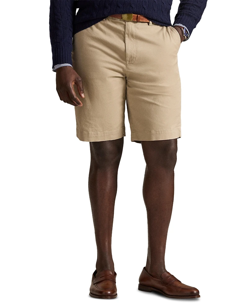 Polo Ralph Lauren Men's Big & Tall Stretch Classic-Fit Chino Shorts