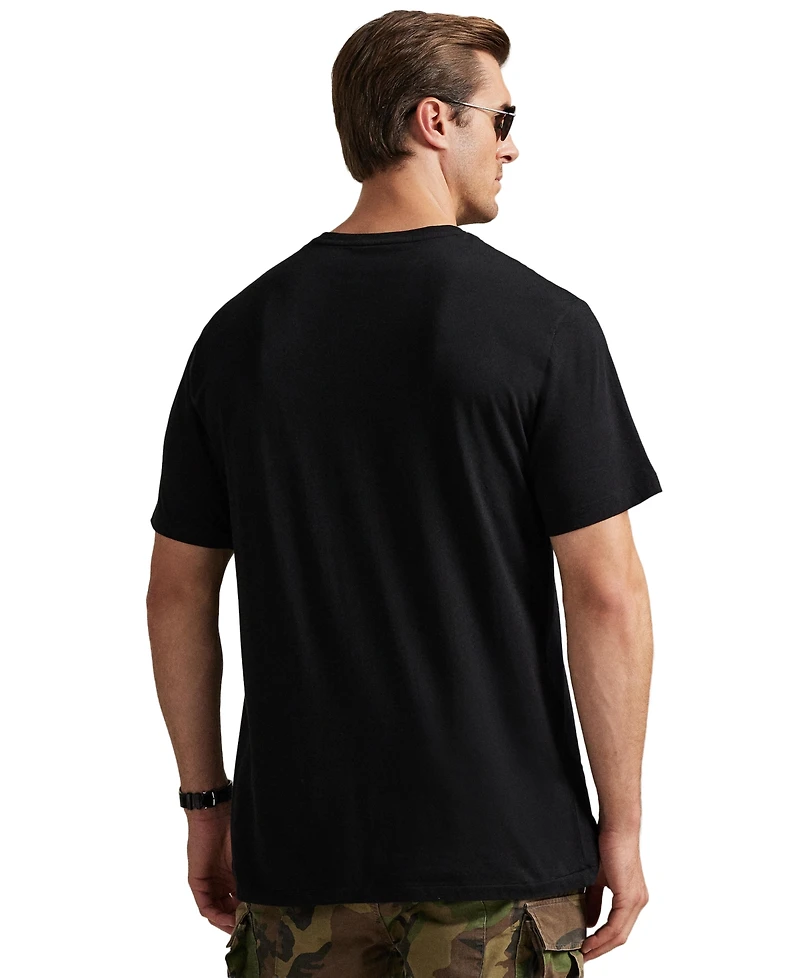 Polo Ralph Lauren Men's Big & Tall Classic Fit V-Neck T-Shirt