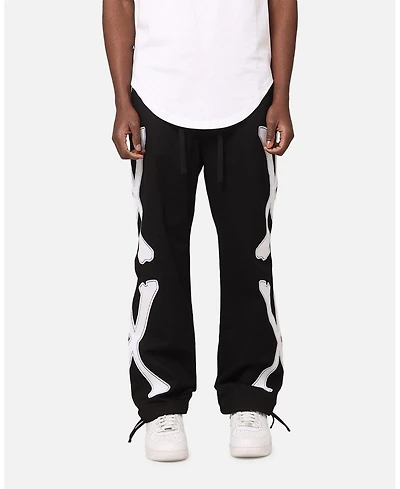 Saint Morta Mens Relaxed Fit Embroidered Graphic Pants