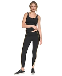 Dkny Sport Women's Color Block High-Waist Leggings