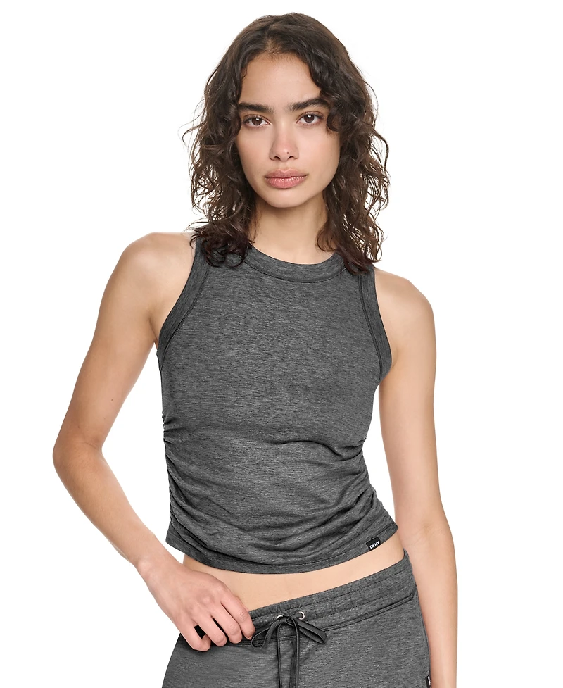 Dkny Sport Women's Spacedye Crewneck Tank Top