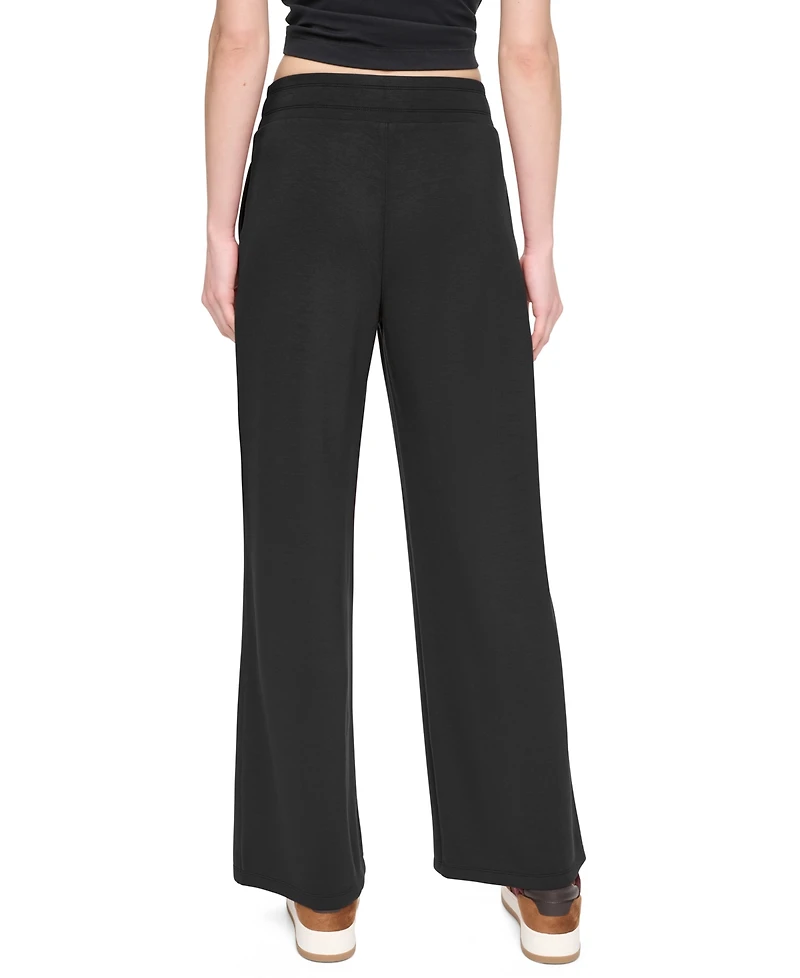 Dkny Sport Women's High-Rise Wide-Leg Pants