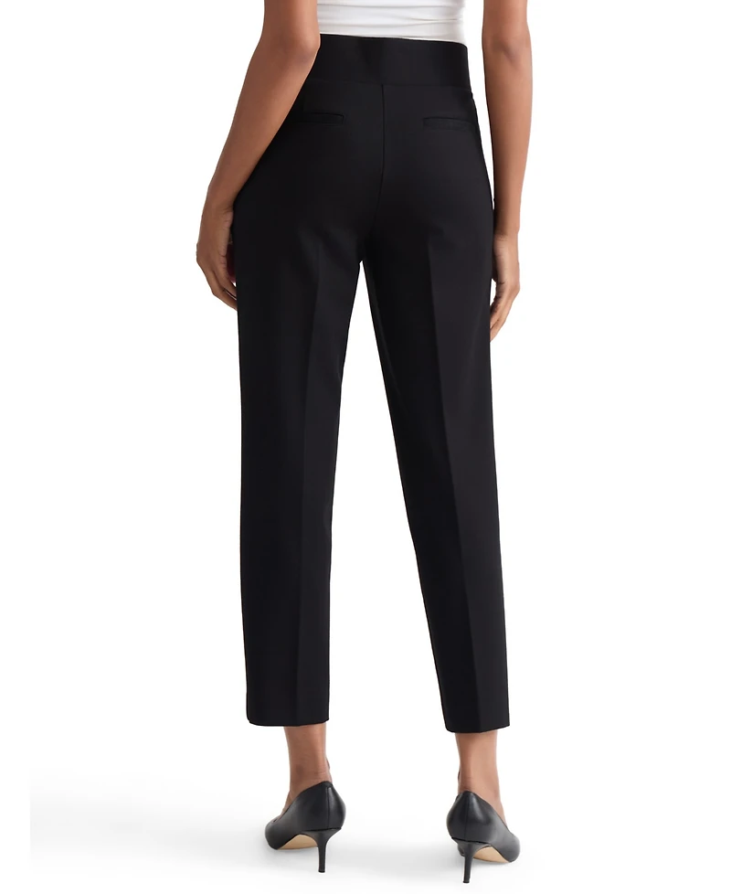 Jones New York Women's High-Rise Pull-On Ankle Pants