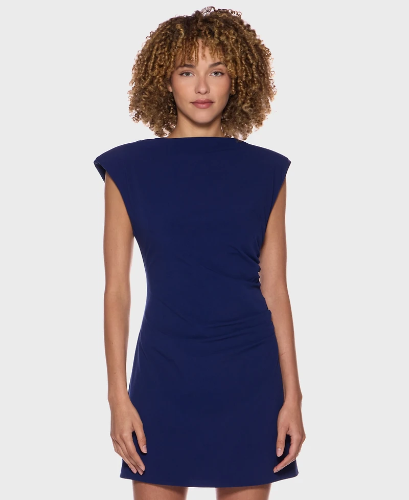 Alex & Sophia Juniors' Boat Neck Dress