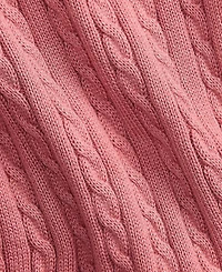 Polo Ralph Lauren Baby Girls' Long-Sleeve Mini-Cable Sweater Dress