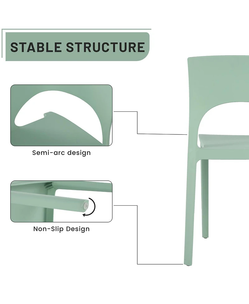 Streamdale Furniture Summer Haze Chair and 36" ModernRound Table Set