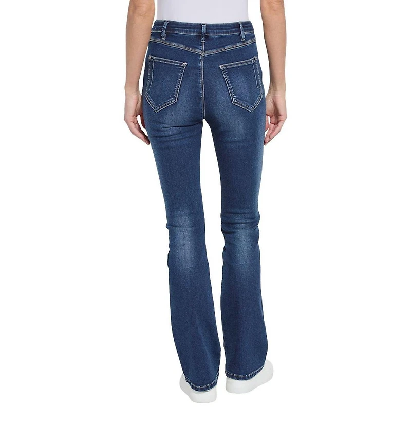 Lysse Women's New York Estelle Everyday Flare Denim