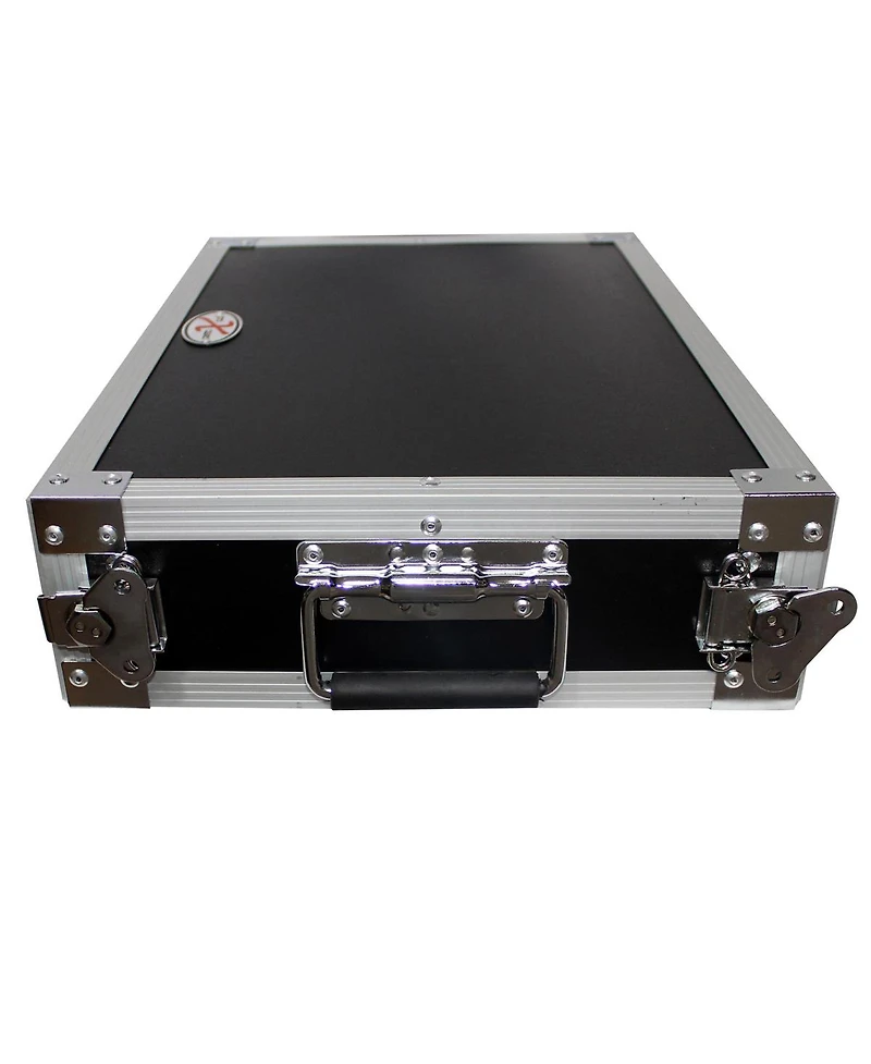 ProX X-2UE Ata-300 Style 2U Deluxe Effects Dual Rail Rack Case with Handles, 14"