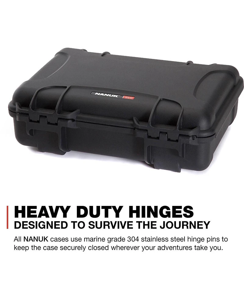 Nanuk 910 Waterproof Impact-Resistant Case for Rode Newsshooter Wireless