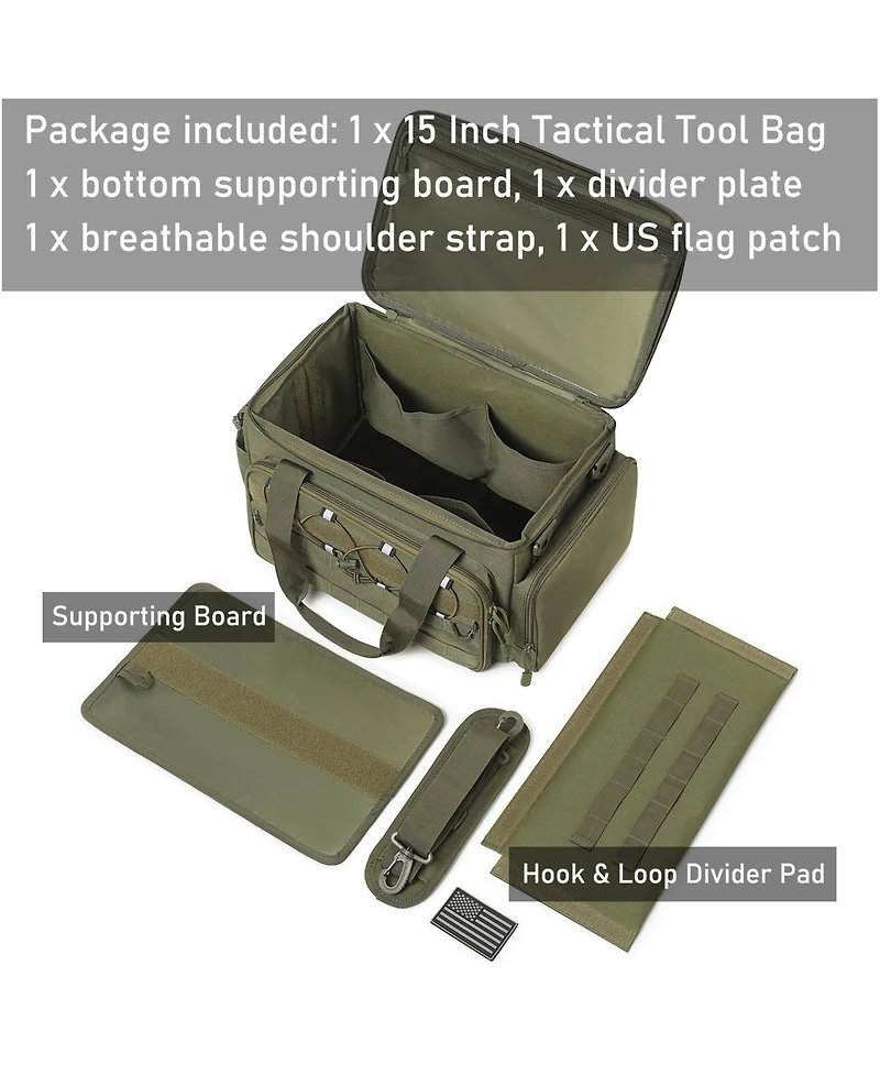 Xdovet Tool Bag Organizer Shoulder Work Tote Repairman Carpenters Handymen