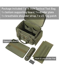 Xdovet Tool Bag Organizer Shoulder Work Tote Repairman Carpenters Handymen