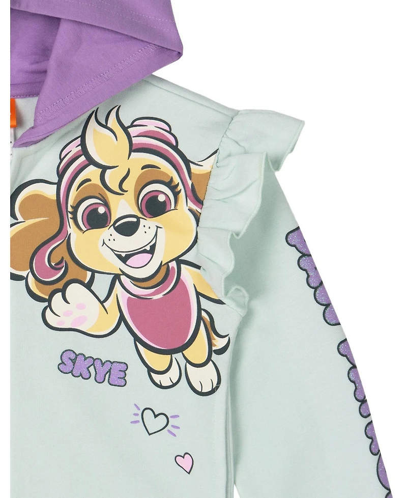 Paw Patrol Girl's (5-12) Fleece Zip-Up Hoodie