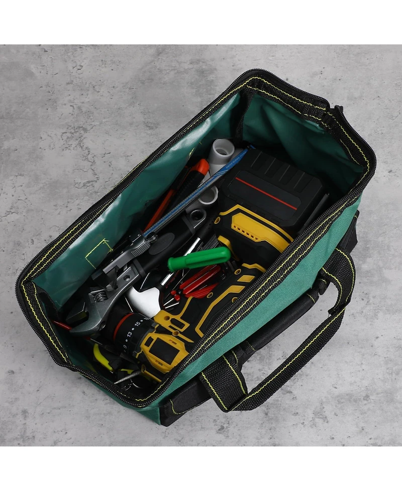 Xdovet Tool Bag Heavy Duty Tote Multi Pockets Organizer Work Electrician Carpenter Mechanic