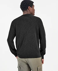 Sun + Stone Men's Slub-Knit Long-Sleeve Pocket T-Shirt, Macy's Exclusive