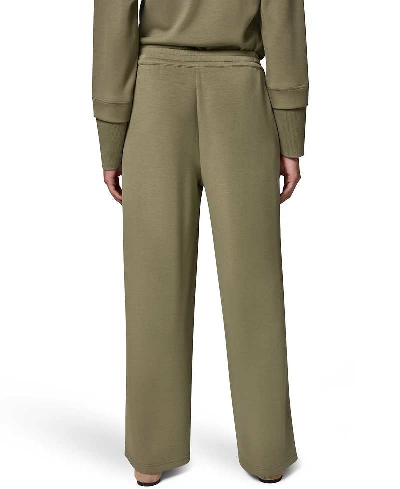 Donna Karan Weekend Women's Jet Setter Mid-Rise Pull-On Wide-Leg Pants