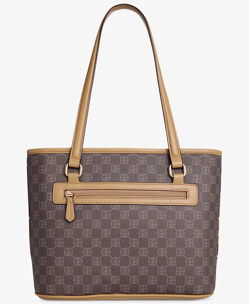 Giani Bernini Gingerbread Bears Tulip Tote, Macy's Exclusive