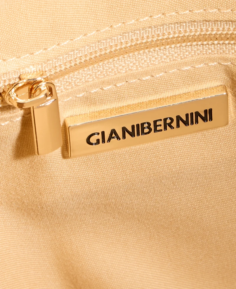 Giani Bernini Mixed Media Small Dome Satchel, Macy's Exclusive