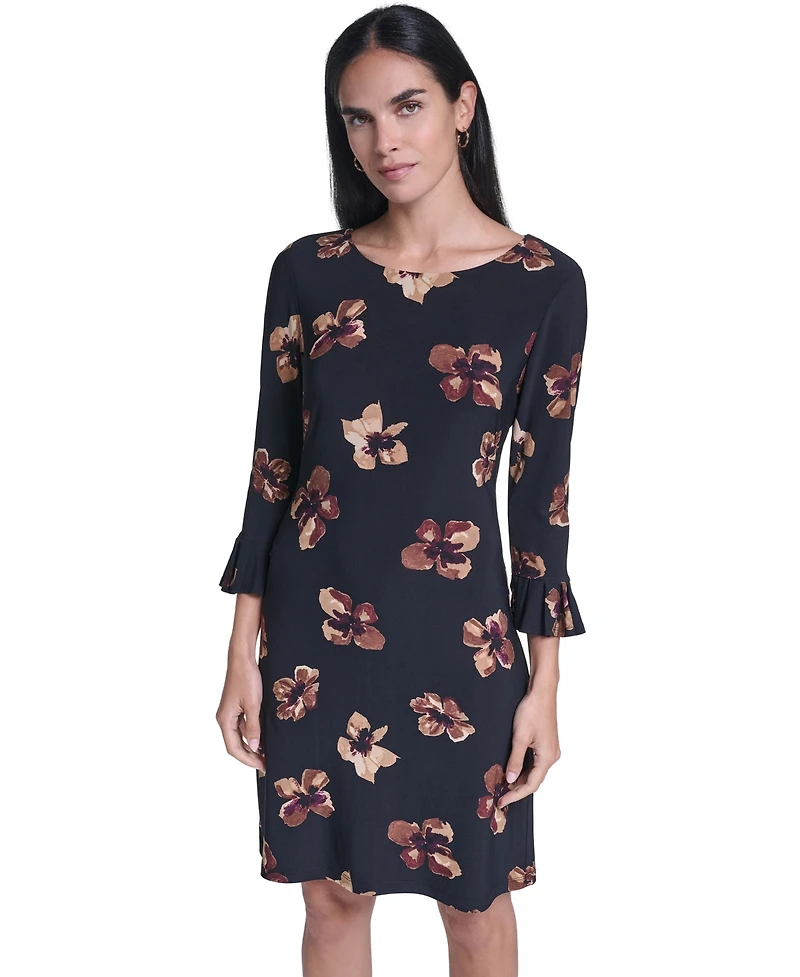 Tommy Hilfiger Women's Crewneck Shift Dress