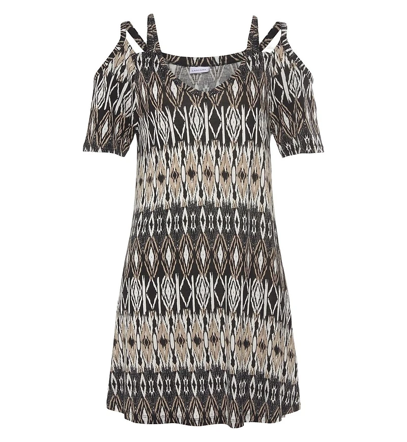 Lascana Women's Cold Shoulder Dress
