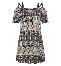 Lascana Women's Cold Shoulder Dress