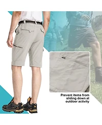 Piscifun Men's Convertible Quick Dry Hiking Pants Uv Protection Cargo for Camping Fishing Travel