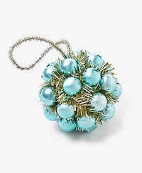 Holiday Lane Merry Magic Mini-Ball Tinsel Ball Ornament, Macy's Exclusive