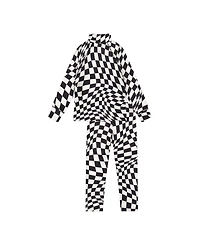 Deux par Deux Toddler Boy 2T -5T Two-Piece Thermal Underwear Checkered Print
