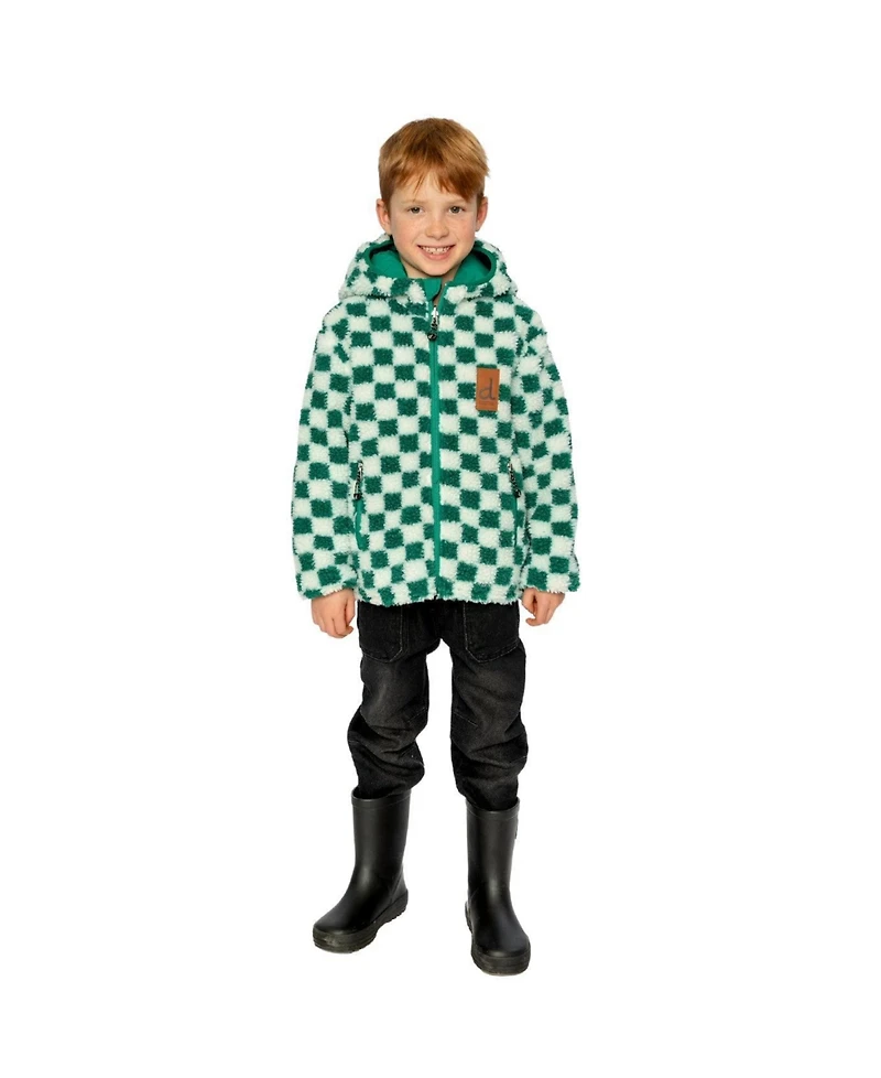Deux par Little and Big Boy (6-14) Reversible Mid-Season Jacket
