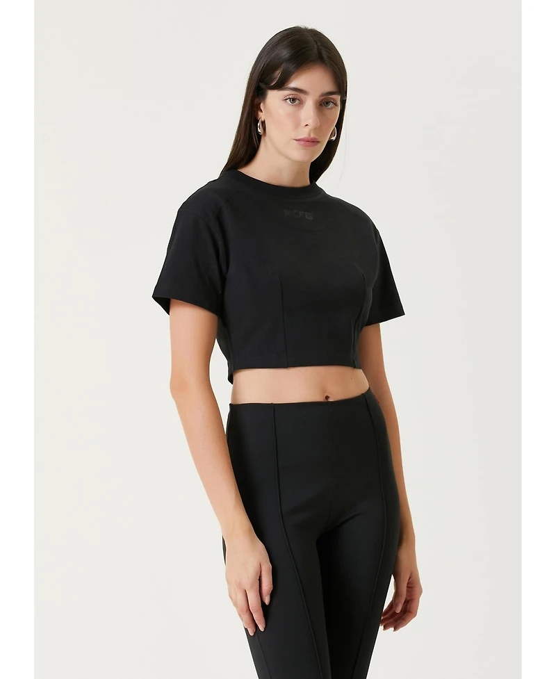 Pcfg Women's Free Heaven Cotton Cropped T-Shirt