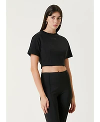 Pcfg Women's Free Heaven Cotton Cropped T-Shirt