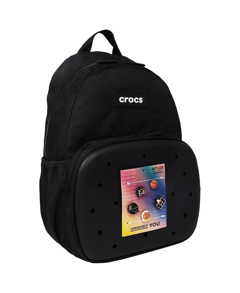 Crocs Back to School Backpack with Eva Front Pocket Customizable Jibbitz
