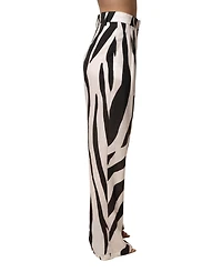Jluxlabel Women's Zebra Essential Flow Trouser