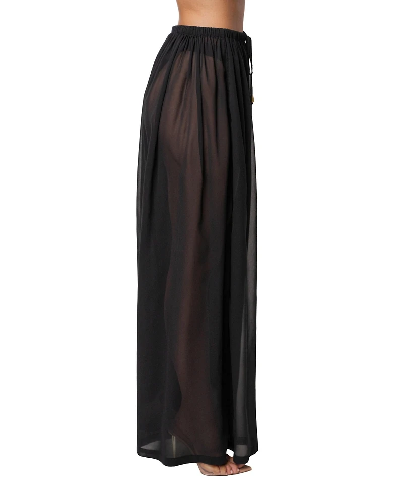 Jluxlabel Women's Resort Glow Chiffon Pant