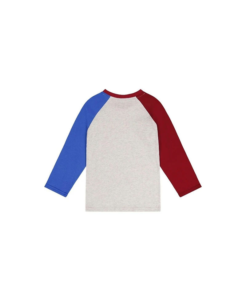 Deux par Deux Toddler Boy (2T-5T) Raglan T-Shirt