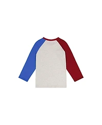 Deux par Deux Toddler Boy (2T-5T) Raglan T-Shirt