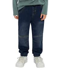 Deux par Toddler Boy (2T-5T)French Terry Denim Jogger Pants
