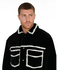 Furniq Uk Men's Ashton Shearling Jacket