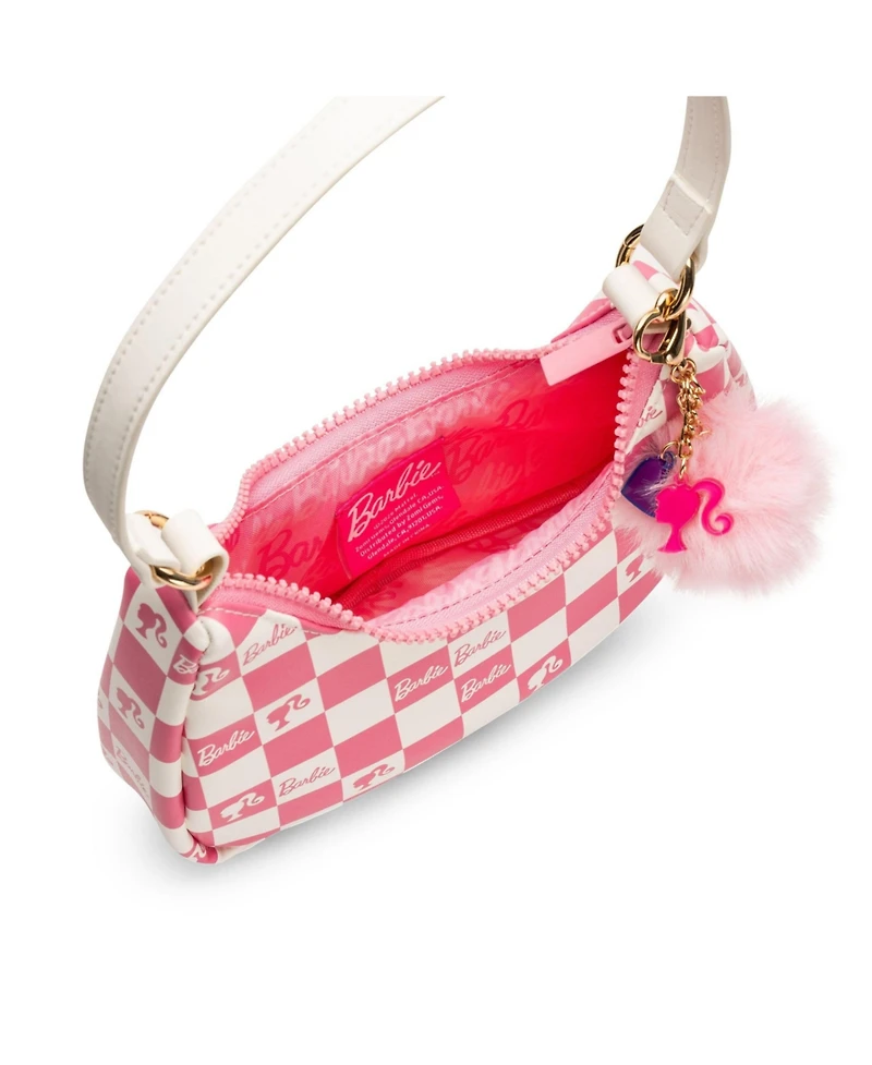 Barbie Kids and Baby Checkered Kids Hobo Handbag