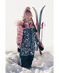 Deux par Little and Big Girl ( 6 to 8 )One Piece Discover Snowsuit Unicorn Print