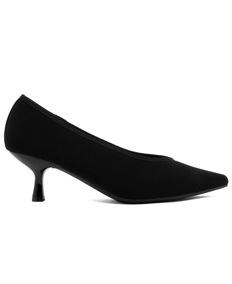 Jones New York Women's Nellon High Vamp Pointed Toe Pumps