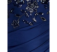Alex & Sophia Juniors V-Neck Dress