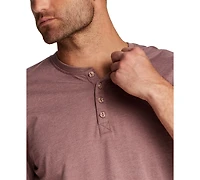Weatherproof Vintage Men's Long-Sleeve Jersey Henley Shirt