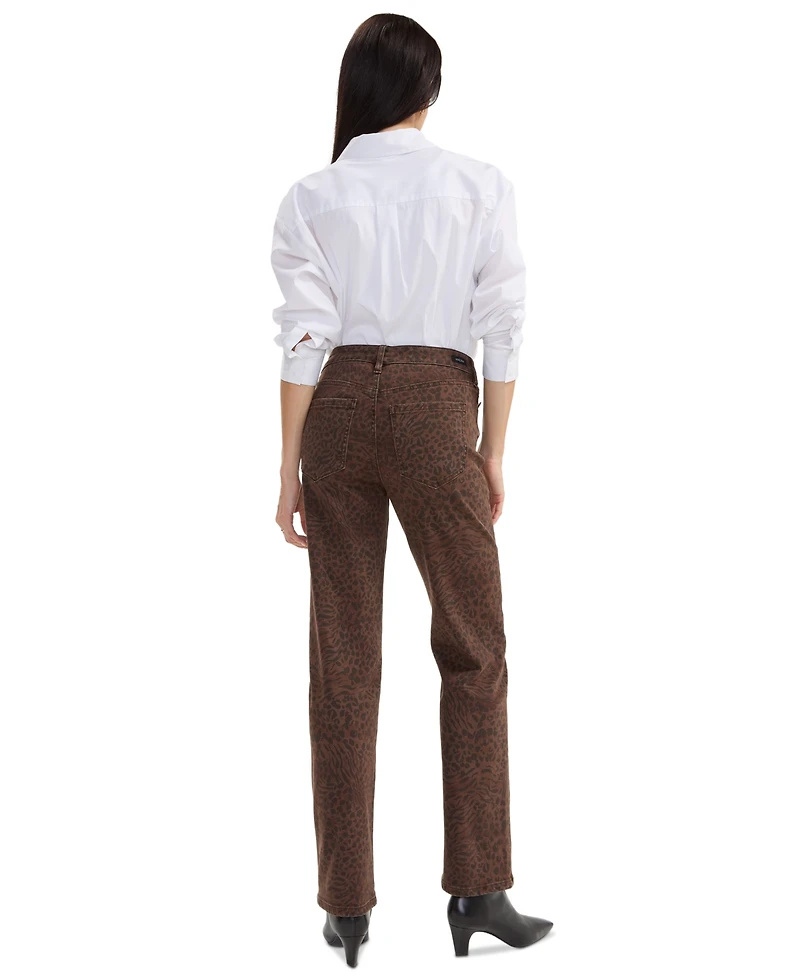 Liverpool Los Angeles Women's Kennedy Mid-Rise Straight Jeans