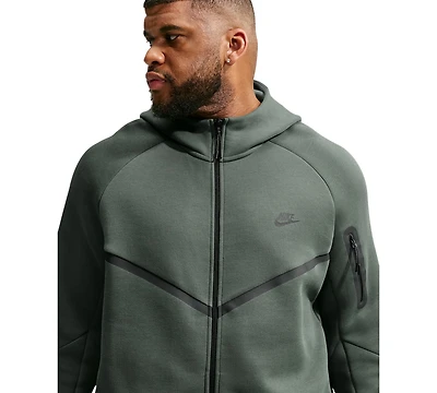 Nike Men's Tech Fleece Full-Zip Windrunner Logo Hoodie